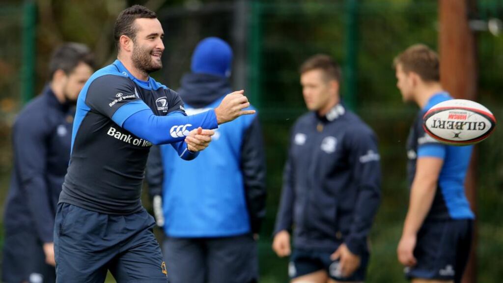 Dave Kearney could make his Leinster return in Friday’s Guinness Pro12 game against Edinburgh on Friday night. Photograph: Cathal Noonan/Inpho