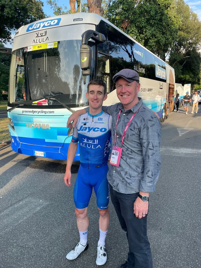 Gary McQuaid and Eddie Dunbar.