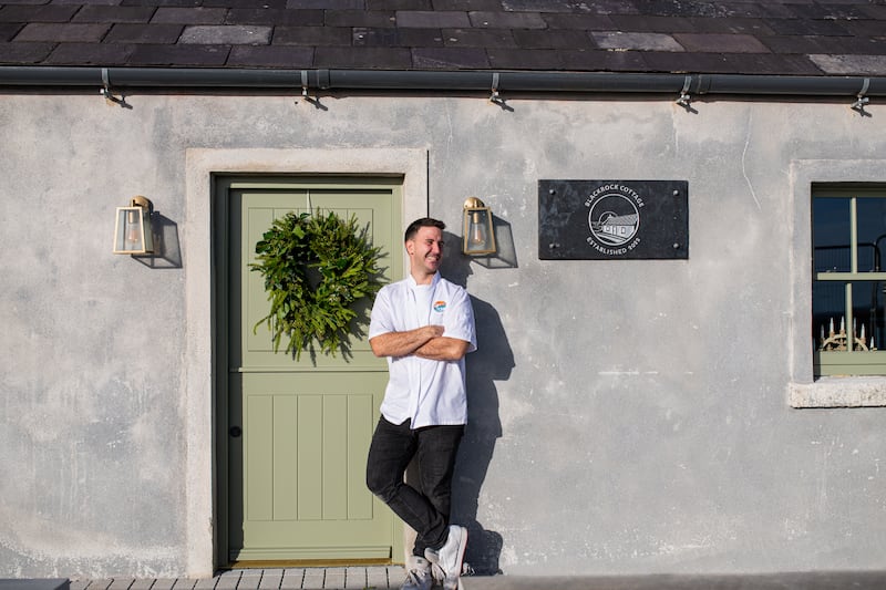 Martin O'Donnell, executive head chef at Blackrock Cottage. Photograph: Julia Dunin