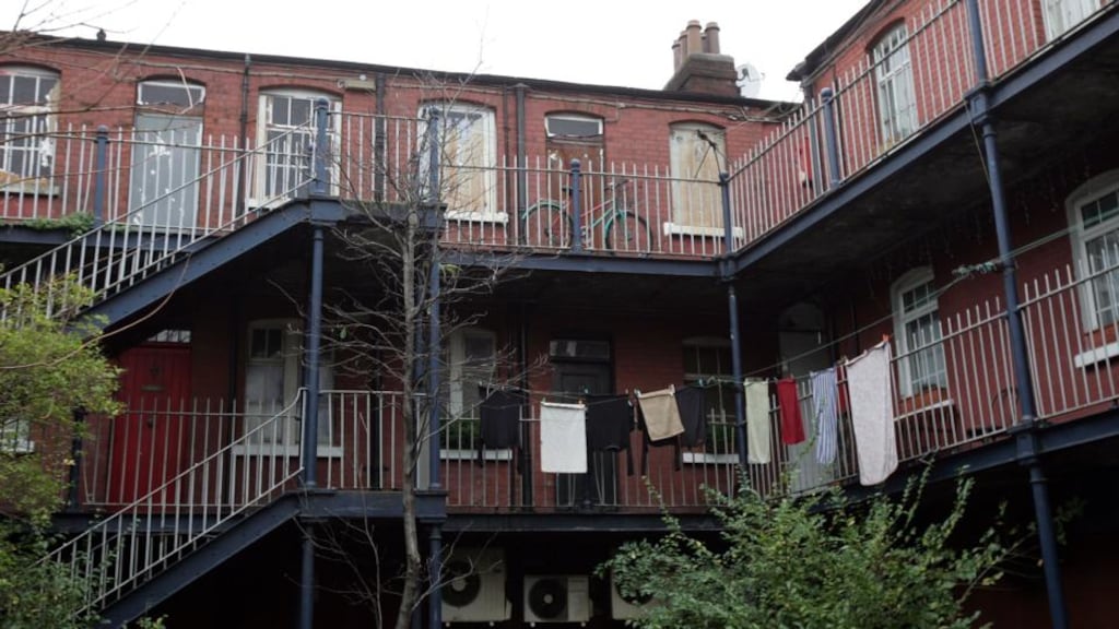 THE flats complex at Crampton Buildings, Temple Bar, Dublin. Photograph: Eric Luke