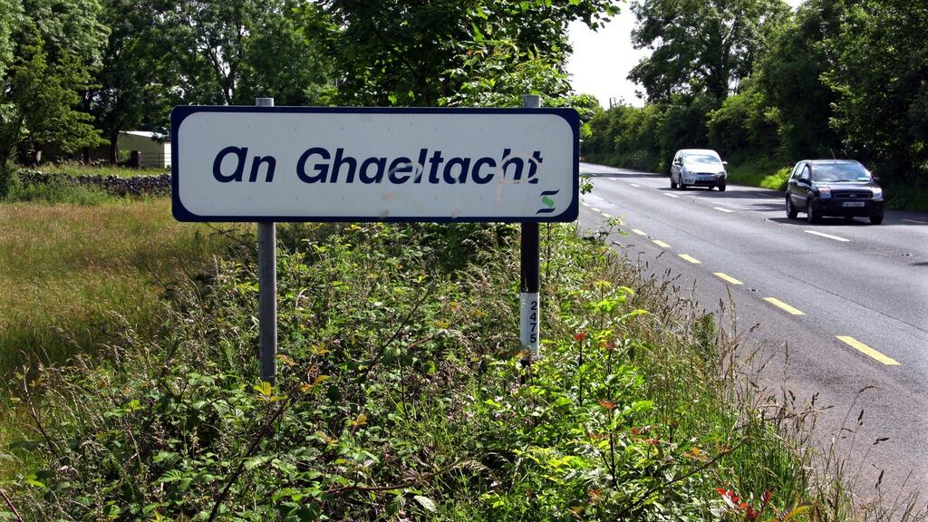 The first education policy for the Gaeltacht provide an opportunity to refocus State policy on the crisis of the Irish language in the Gaeltacht. Photograph: Joe O’Shaughnessy