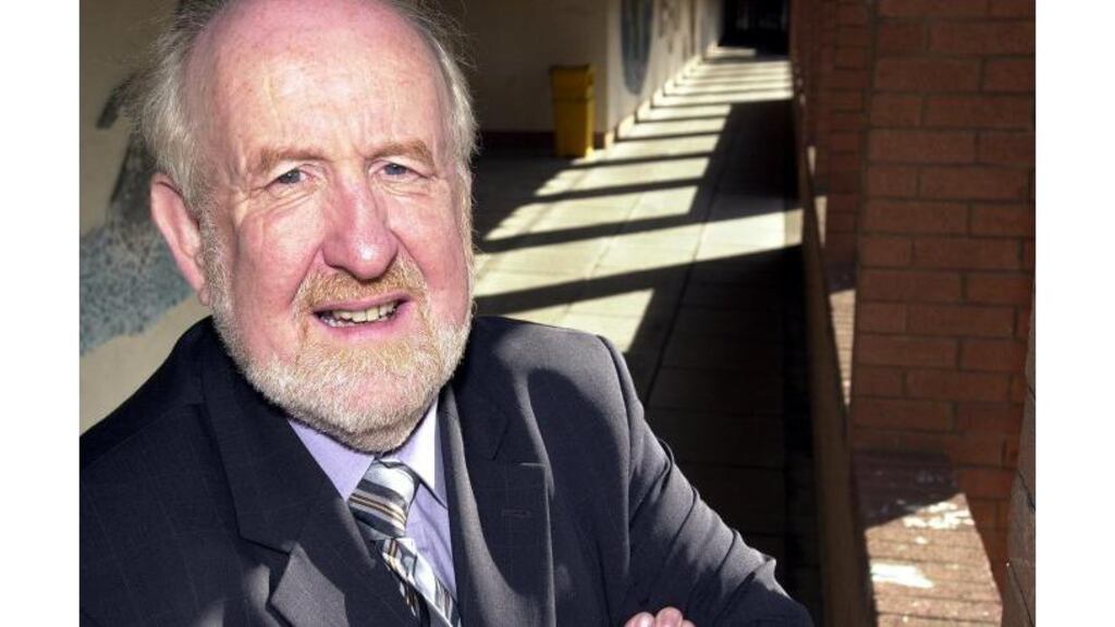 Level-headed: Collinstown Park's principal Brian Fleming. "We
had to learn to change the way we communicated."