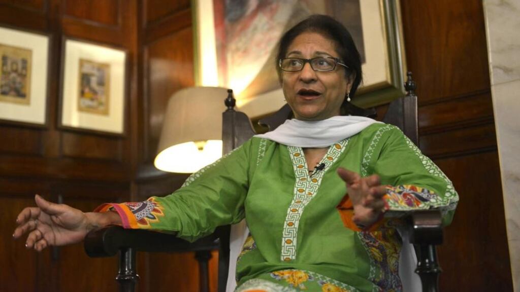 Asma Jahangir: her greatest ire was reserved for religious extremists and military dictators. Photograph: Arif Ali/AFP/Getty Images