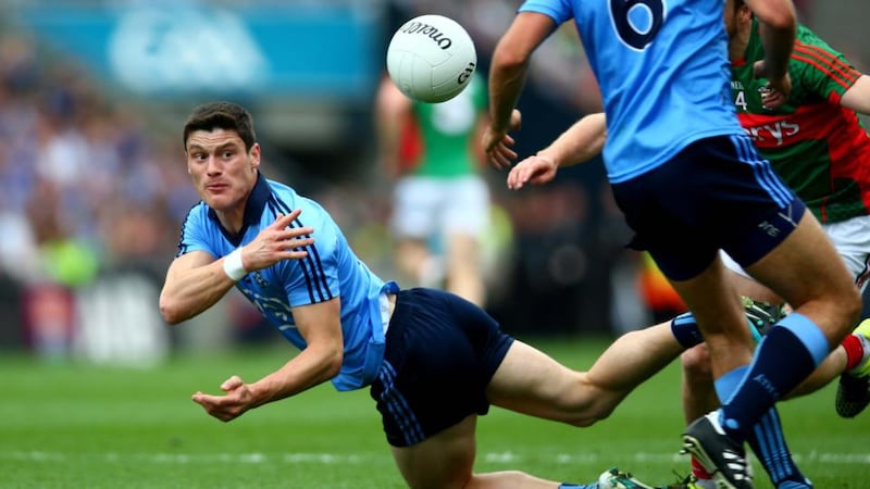 Diarmuid Connolly: was sent off late in the drawn semi-final following an off-the -ball incident involving Mayo’s Lee Keegan. Photograph: Donall Farmer/Inpho