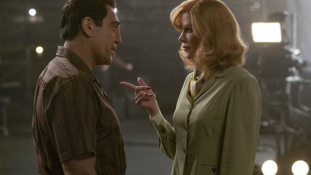 Javier Bardem and Nicole Kidman in Being the Ricardos