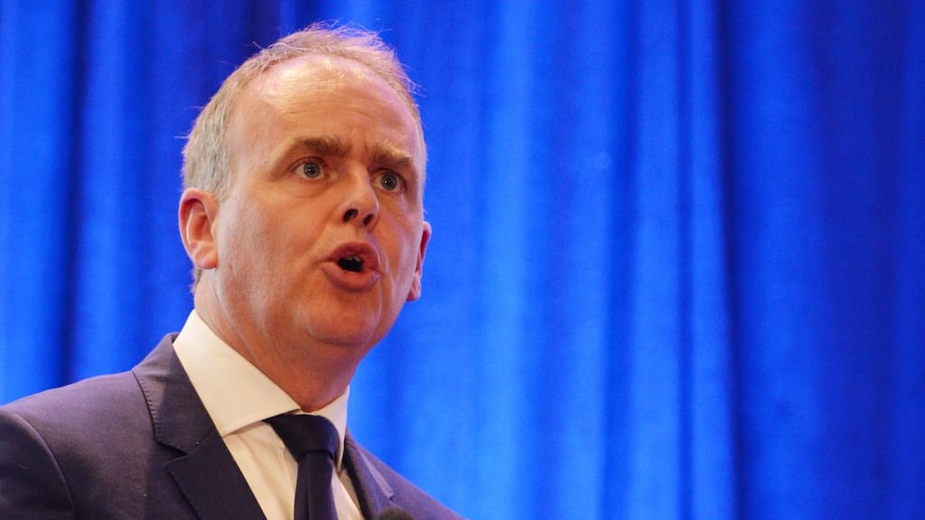 Minister for Education Joe McHugh: under the new rules students will be granted an exemption from the study of Irish “only in rare and exceptional circumstances”.  Photograph: Alan Betson