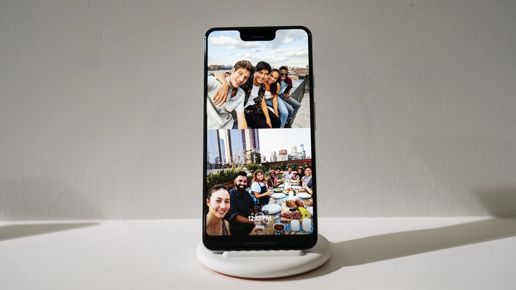 The Google Pixel 3 XL. Photograph: Drew Angerer/Getty Images