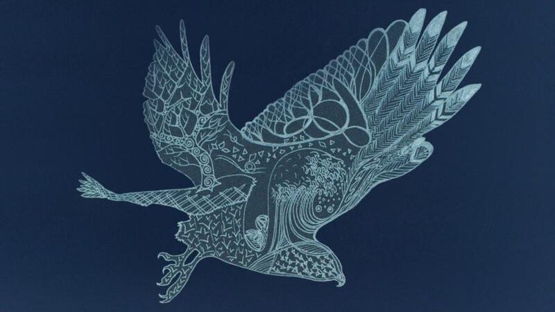 Blue-Eyed Hawk: Under the Moon