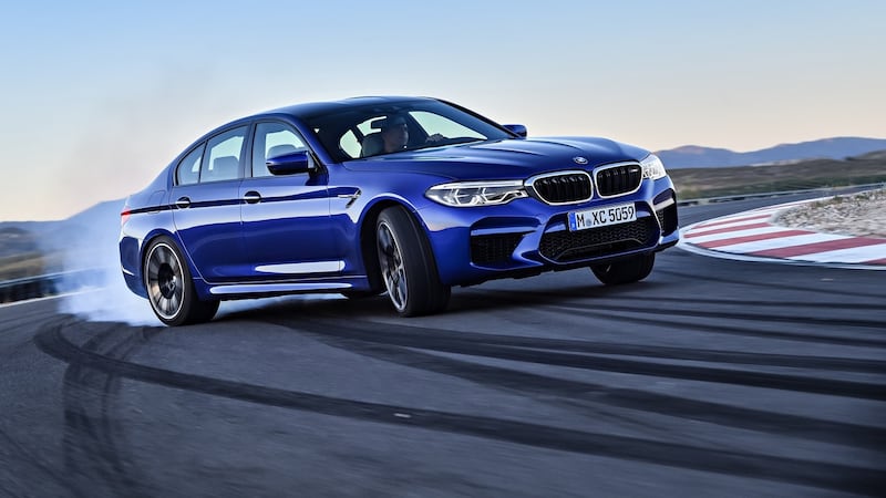 The star of the BMW stand is likely to be this 600hp new M5