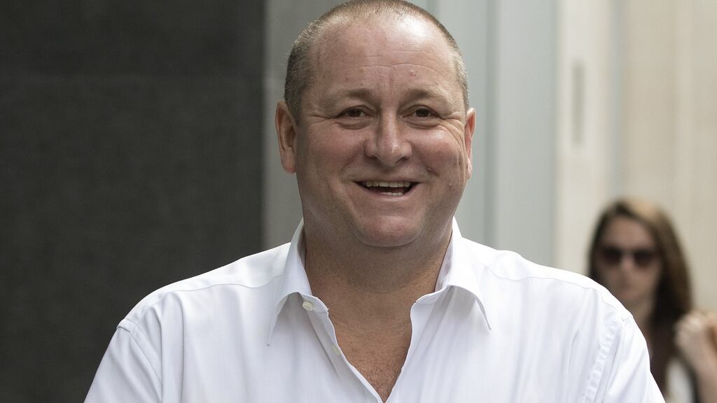 Mike Ashley, billionaire and founder of Sports Direct International Plc: court hears Ashley reneged on a £15m promise to an investment banker. Photograph: Simon Dawson/Bloomberg