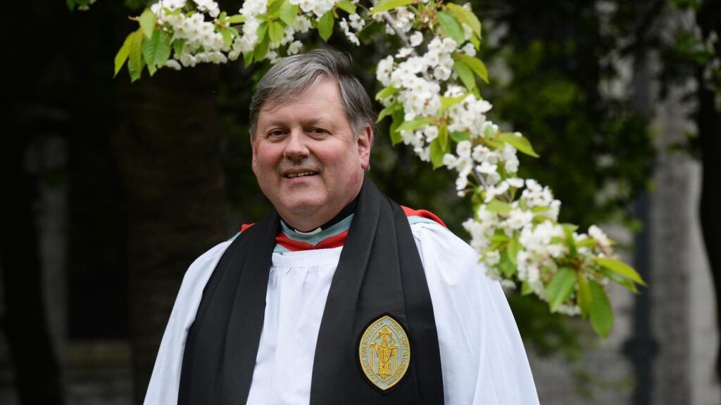 The Very Rev William Morton, dean of St Patrick’s Cathedral in Dublin: ‘Singing is very much part of the tradition.’ Photograph: Cyril Byrne