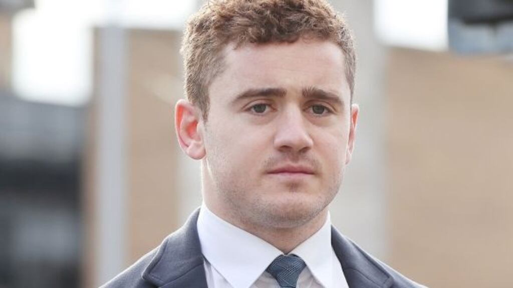 Former Ireland and Ulster rugby player Paddy Jackson: he was unanimously acquitted in Belfast Crown Court of raping a woman. Photograph: Niall Carson/PA Wire