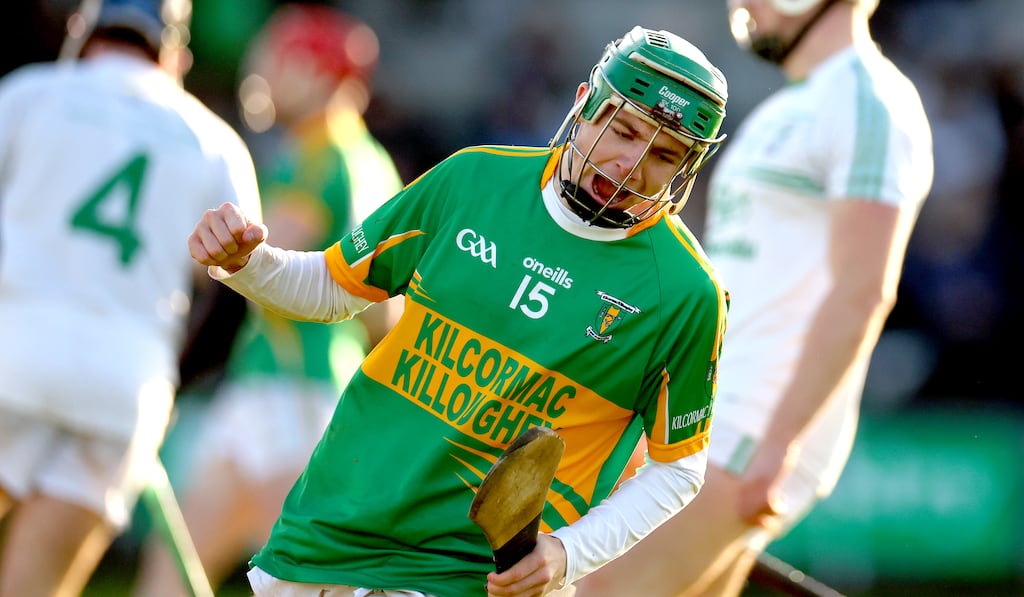 Adam Screeney's three late points from play proved the difference as Kilcormac-Killoughey defended their Offaly title against Ballinamere. Photograph: James Crombie/Inpho