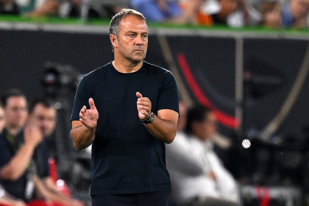 Germany have sacked manager Hansi Flick following the 4-1 friendly defeat to Japan in Wolfsburg on Saturday. Photograph: Stuart Franklin/Getty Images
