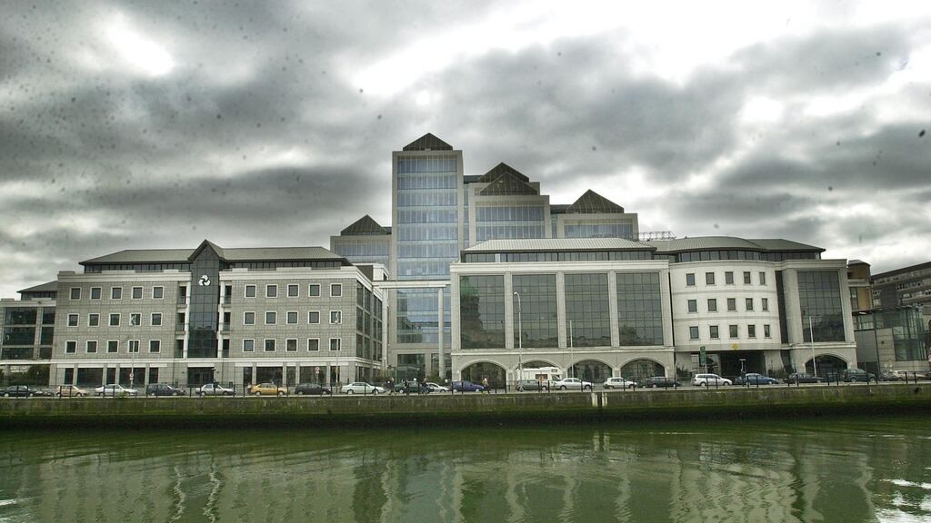 Ulster Bank headquarters in Dublin: the bank’s PMI has now expanded for 50 successive months. Photograph: Brenda Fitzsimons
