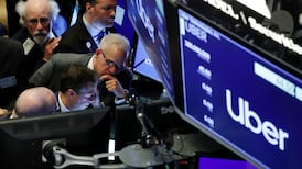 Uber shares sink 8% on market debut