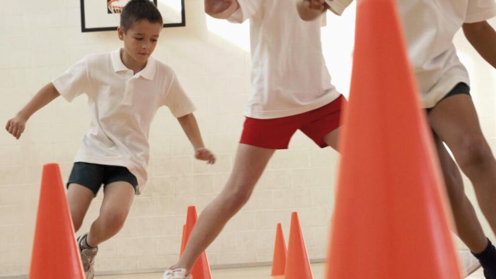The Primary School Curriculum Physical Education states that the ‘class teacher is the most appropriate teacher to teach the physical education programme’, not external PE instructors. Photograph: Thinkstock