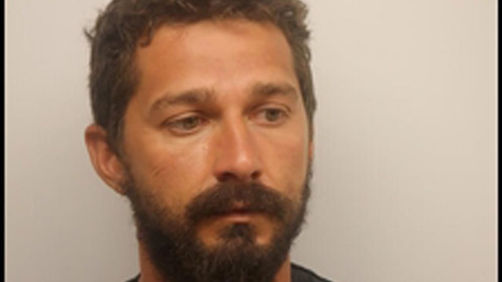 Actor Shia LeBeouf is pictured in Savannah, Georgia, U.S. in this July 8th, 2017 handout photo. Chatham County Sheriff’s Office/Handout via Reuters