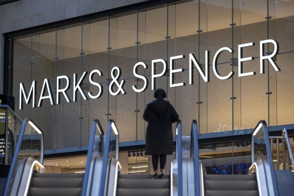 Marks & Spencer's share price jumped after it published its financial results. Photograph: Jason Alden/Bloomberg