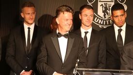 Louis van Gaal’s speech the highlight of Manchester United awards night