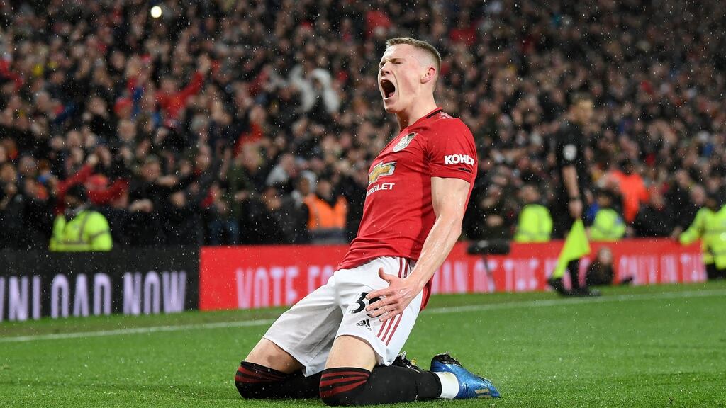 Scott McTominay has signed a new deal with Manchester United until 2025. Photograph: Laurence Griffiths/Getty
