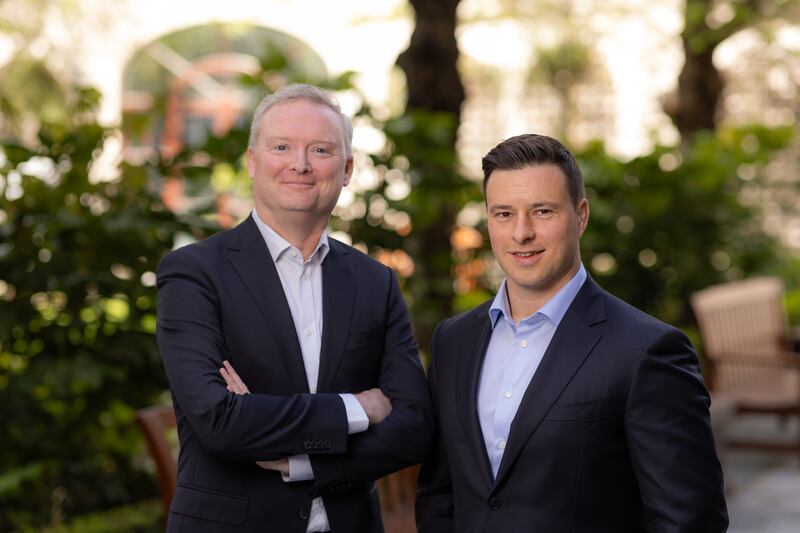 Mark Gilmartin and Jonathan Larbey of T-Pro. Photograph: Naoise Culhane