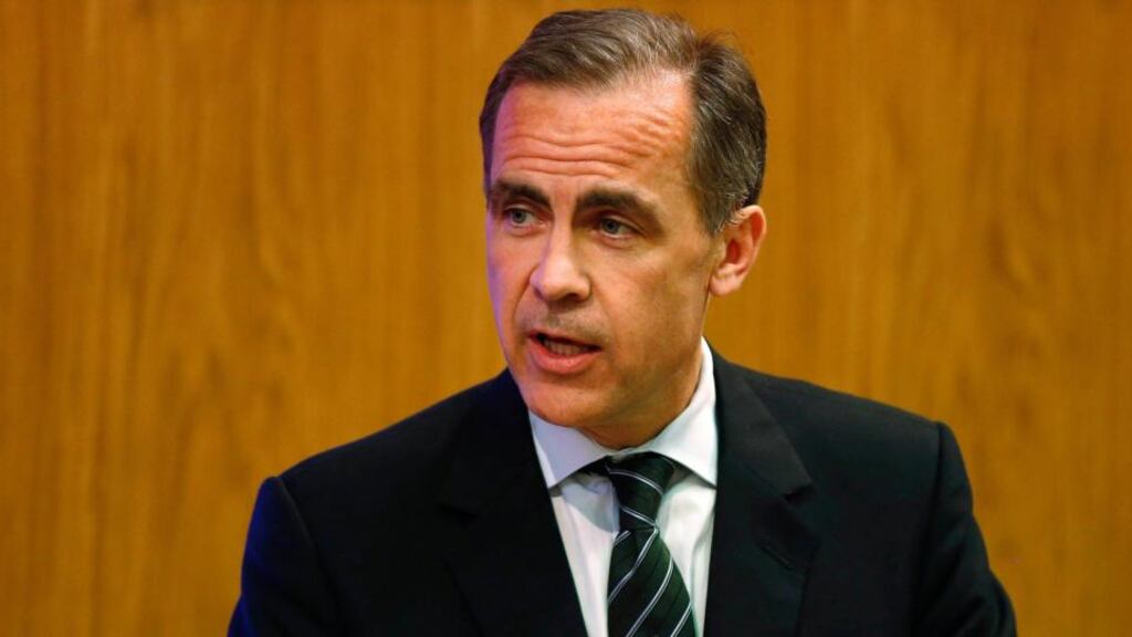 Bank of England governor Mark Carney delivers a public speech in London on March 18th, 2014. He has unveiled a radical shake-up of the Bank of England. Photograph: Sang Tan/Reuters