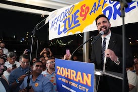 ‘It doesn’t bother me that he’s a socialist’: New Yorkers look set to put trust in Zohran Mamdani