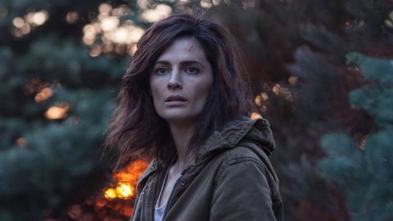 Stana Katic as Emily Byrne in Absentia, Photograph: Amazon Studios