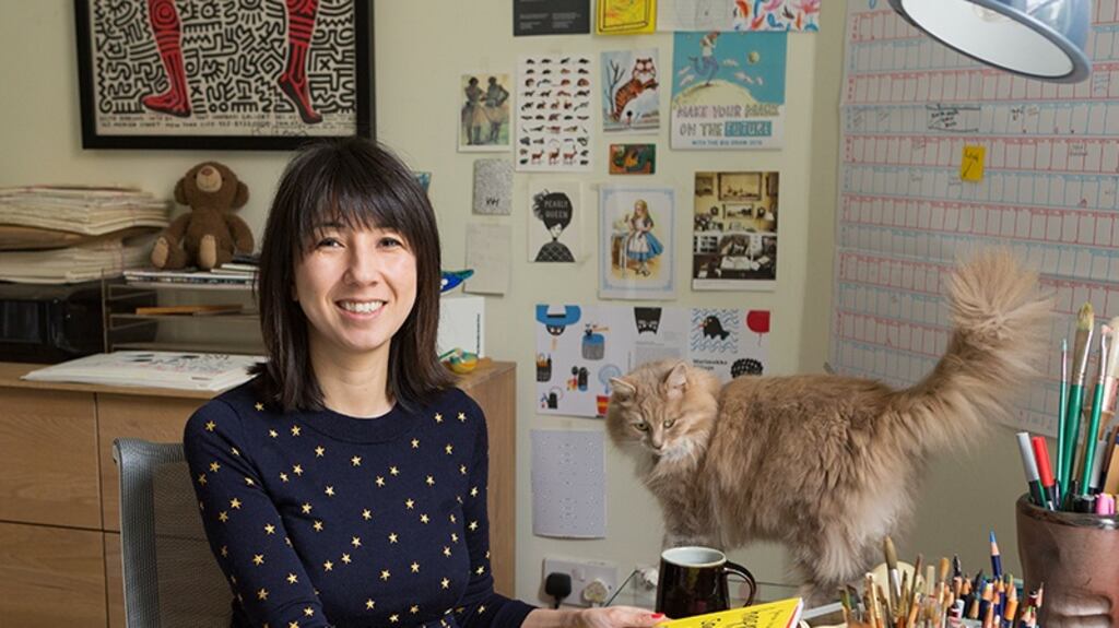 Yasmeen Ismail in her studio. Photograph: Olivia Hemingway