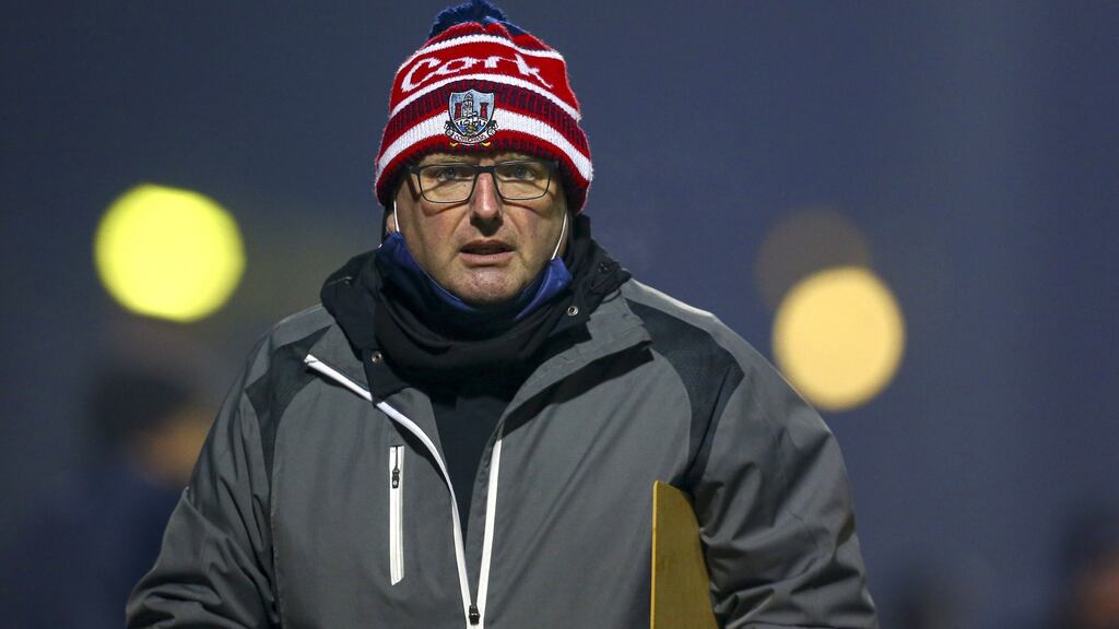 Keith Ricken has stepped down as Cork manager. Photograph: Ken Sutton