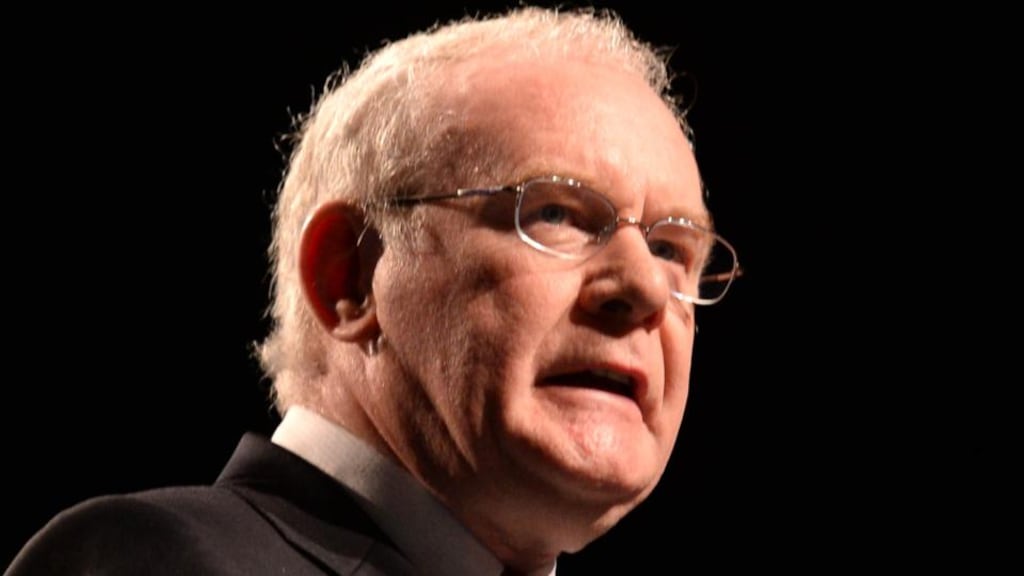 Martin McGuinness: “If Scotland gets, in the context of there being a No vote, power over social welfare and the ability to decide their own social welfare payment rates, then that has big implications for us . . . Photograph: Dara Mac Dónaill