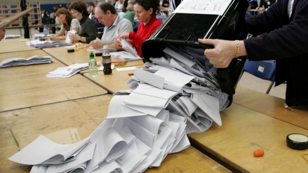 ‘Voting rights have been extended to 16-year-olds in a growing number national level elections internationally.’ Photograph: Cyril Byrne