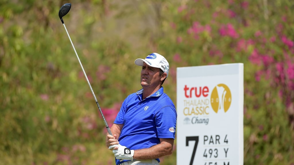 Australian Scott Hend held on in the final round to win the Thailand Classic. Photograph: Afp