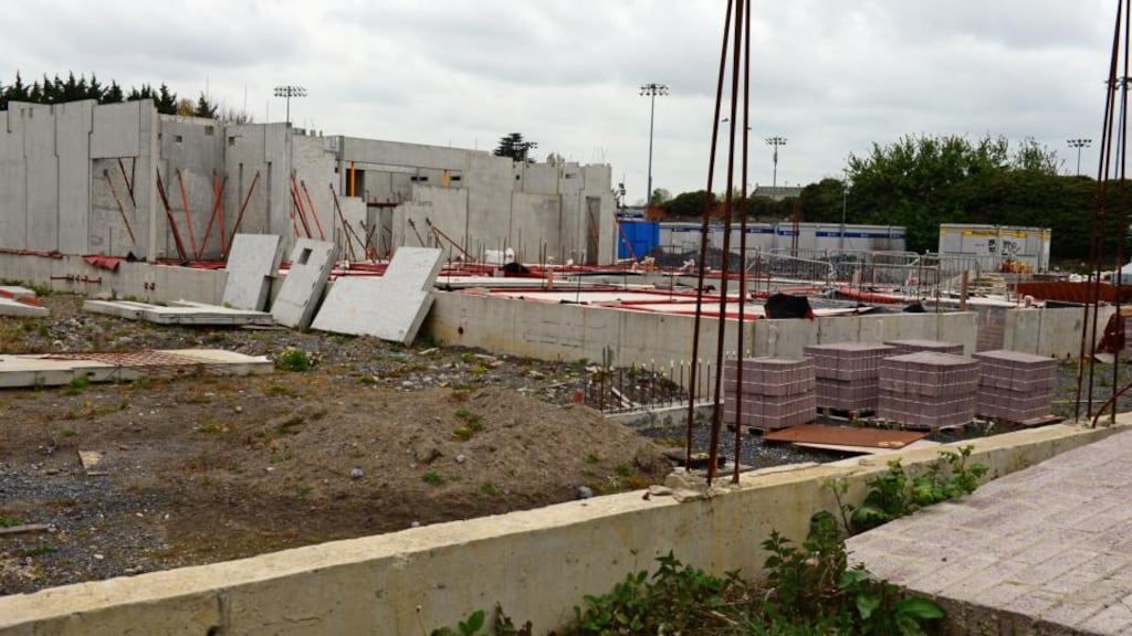 The half-built, planned new facilities for the Office of the State Pathologist and the Dublin City Mortuary which were demolished after €3.3 million was spent on the project at Marino, Dublin. Photograph: Eric Luke/The Irish Times