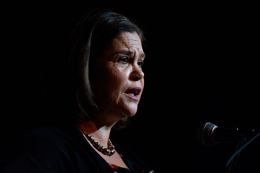 Mary Lou McDonald needs to reassert herself. Photograph: Tom Honan