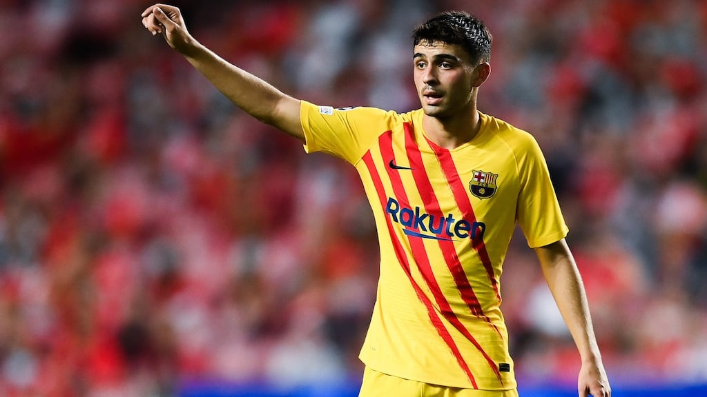 Midfielder Pedri has agreed a new Barclona deal that includes a €1 billion release clause. Photograph: David Ramos/Getty Images