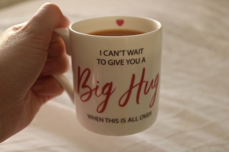 I Can’t Wait to Give You a Big Hug mug, €10.99, by Love the Mug