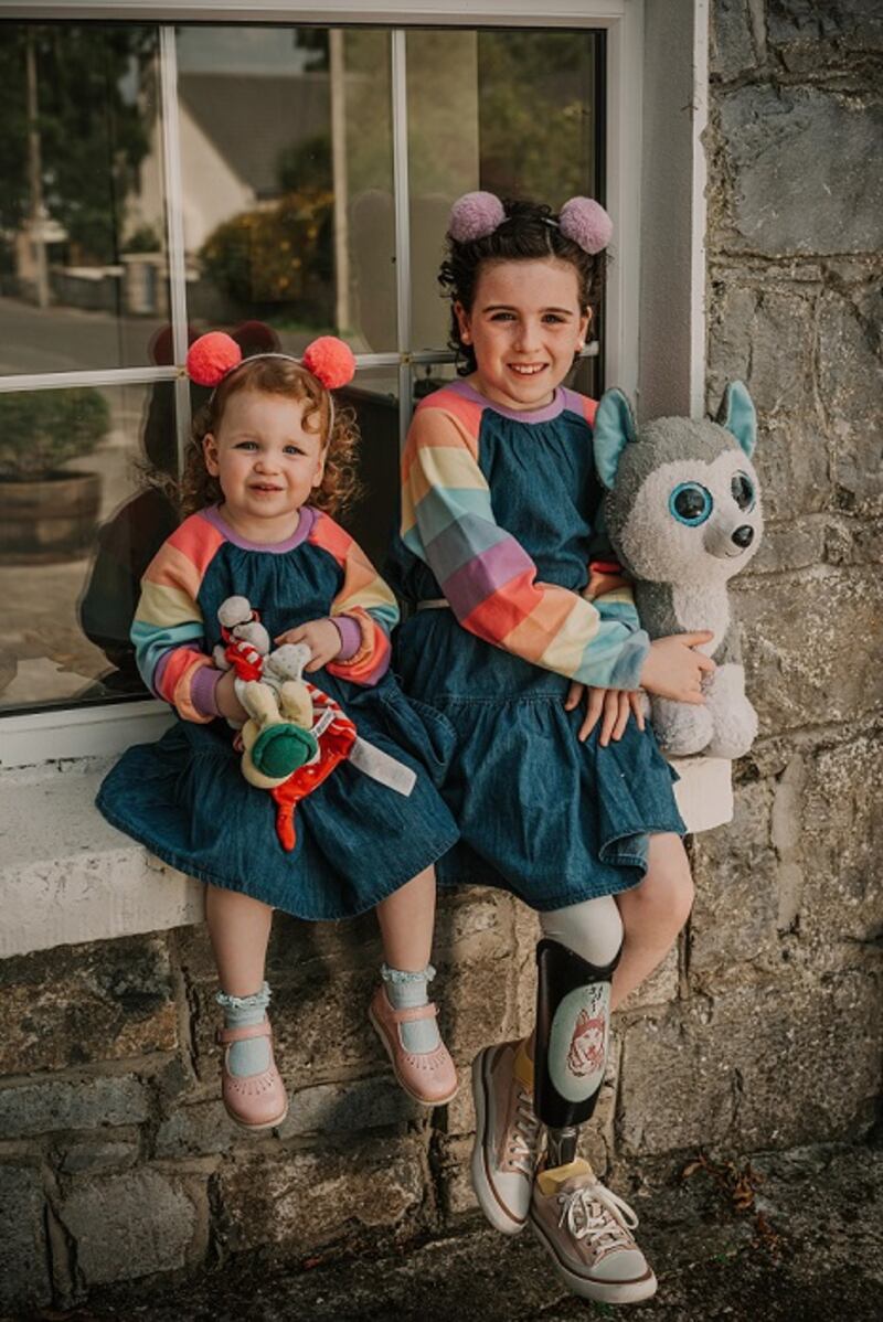 Saoirse and Farrah Rose. Photograph: Alda Smith