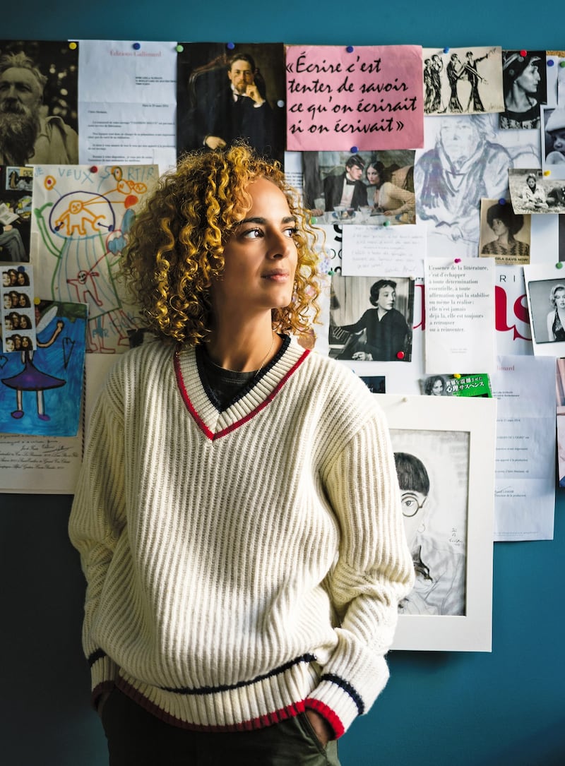 Franco-Moroccan author Leïla Slimani. Photograph: Joann Pai