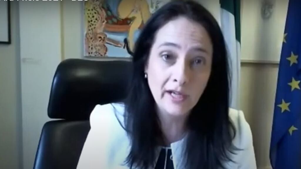 An tAire Turasóireachta, Cultúir, Ealaíon, Gaeltachta, Spóirt & Meán, Catherine Martin.