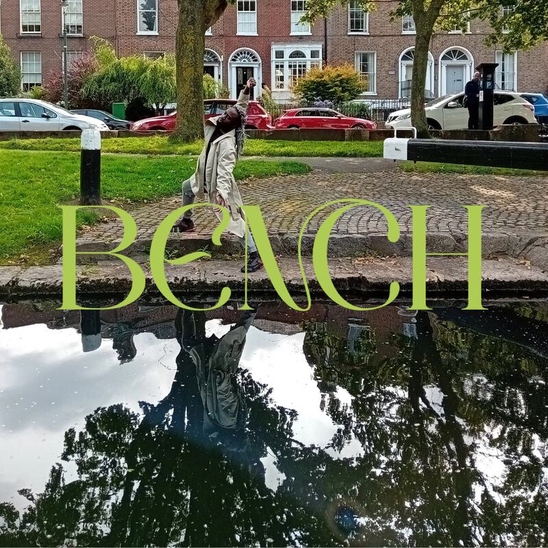 Dance artist Favour Odusola performing at Lock C2 on the Grand Canal in Dublin in August 2023. Photograph: CoisCéim Dance Theatre