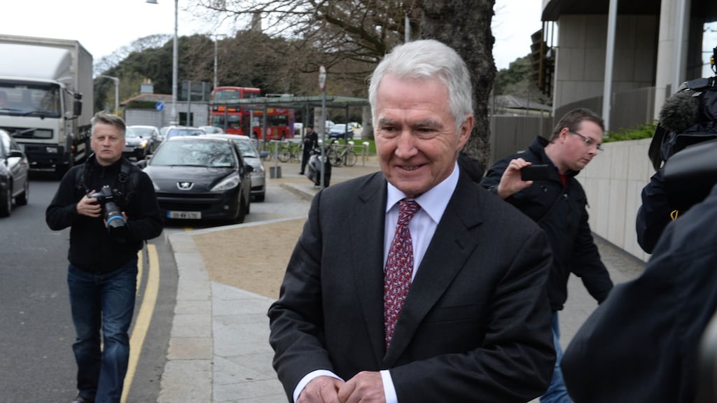 Sean Fitzpatrick, former chairman of Anglo Irish Bank.
