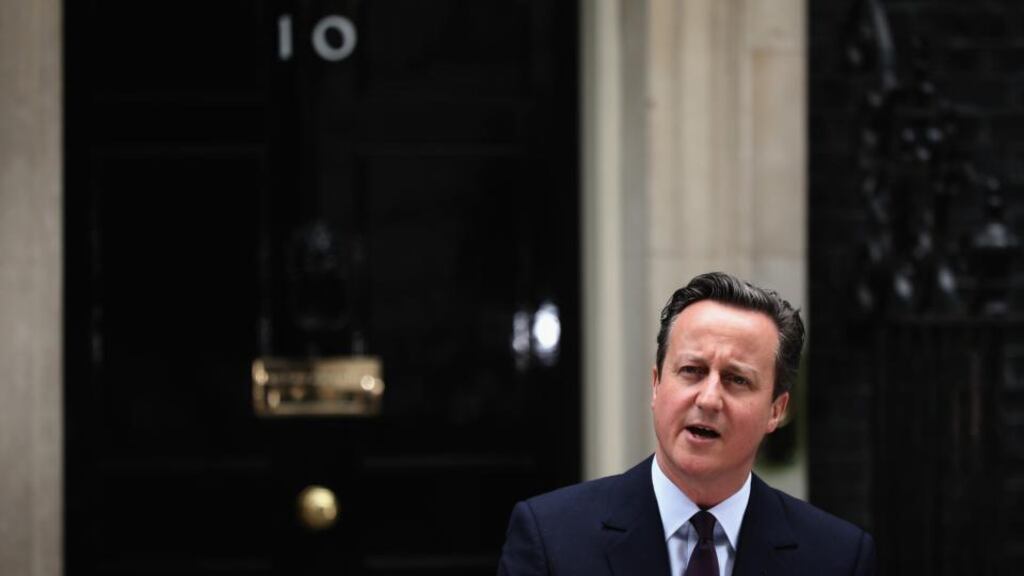 British prime minister David Cameron wants to ensure  the economic recovery “reaches all parts” of the UK. Photograph: Dan Kitwood/Getty Images
