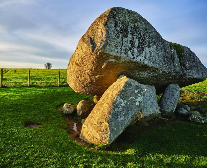 Browne’s Hill Dolmen, Co Carlow. Photograph: Frank Luerweg / Shutterstock