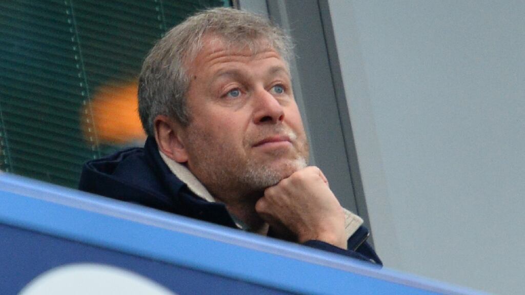 Chelsea’s Russian owner Roman Abramovich   appointed seven permanent managers before Conte. Photograph: Glyn Kirk/AFP/Getty Images