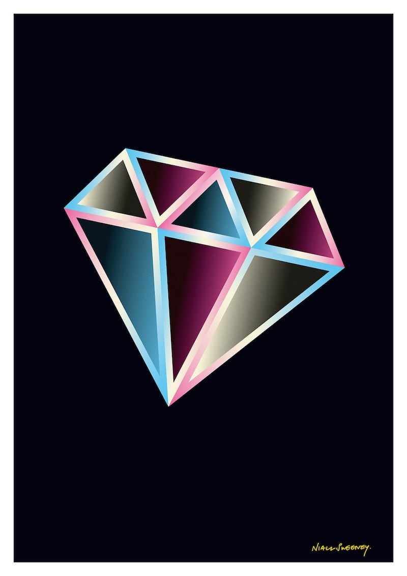 I am the Cosmos (print) by Niall Sweeney