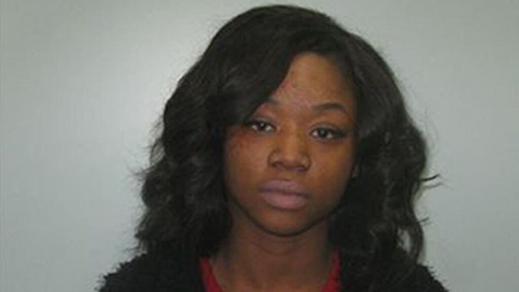 Mary Konye, aged 21, was convicted yesterday of disfiguring her one-time friend, Naomi Oni in December 2012, which has seen the latter require numerous skin-grafts since. Photograph: PA