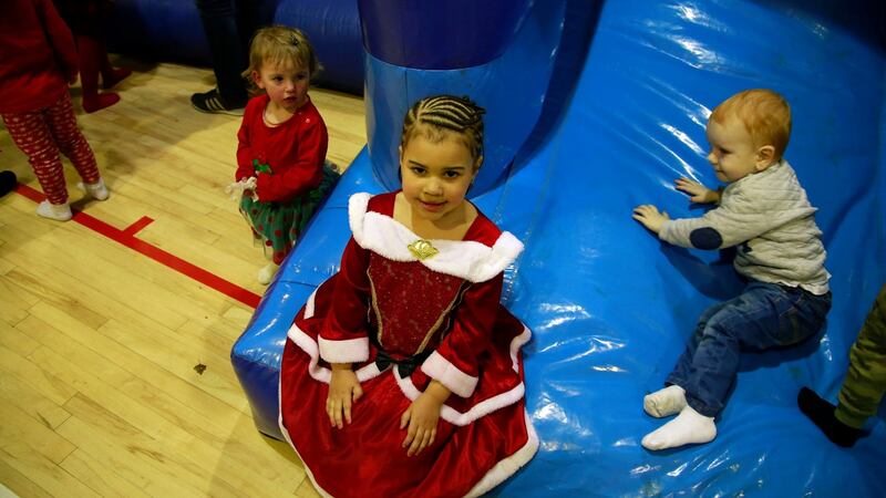 Amelia Mohammed (4) at Darndale Community Centre. Photograph: Nick Bradshaw