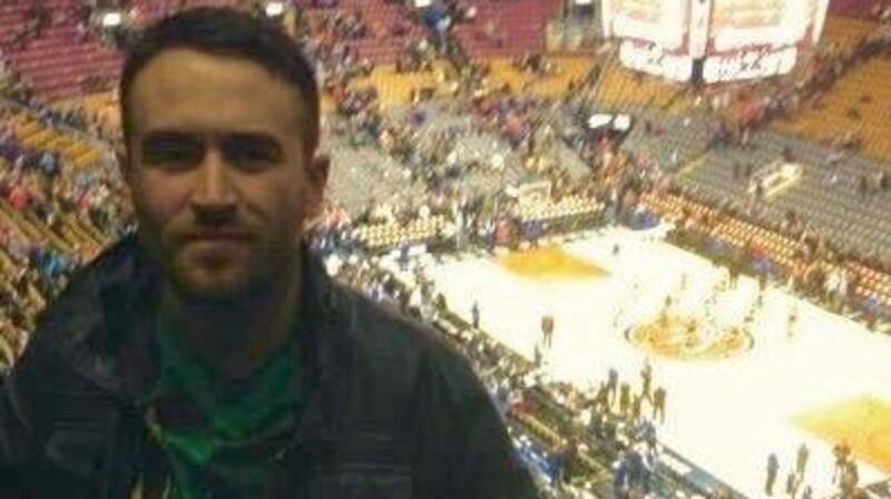 Kevin McAnena, a BBC Radio Foyle reporter who was at the scene of a fatal shooting in Dublin and had a weapon pointed at him on February 5th, 2016. Photograph: Twitter